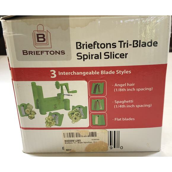 Transform Your Meal Prep with the Brieftons Tri-Blade Spiral Slicer - vn - Picture 5 of 8